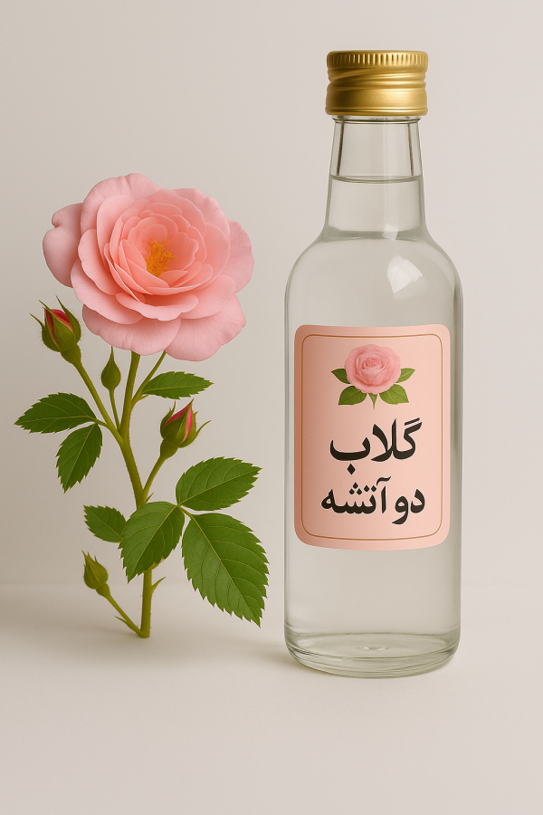 گلاب دو آتشه - یک لیتری
